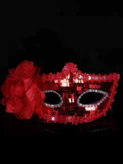 Masque de mascarade synthétique accessoires de costume masque de fête de déesse sexy