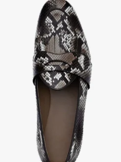 Mocassins Chaussures de Mariage Soirée Homme avec Bout Rond Unicolore