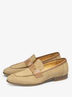 Mocassins en cuir pour hommes