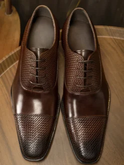 Mocassins en cuir PU pour hommes chaussures habillées