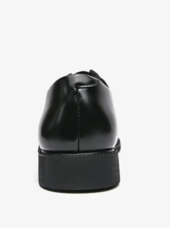Mocassins à enfiler pour hommes plateforme bout carré en PU pour mariage bal de promo