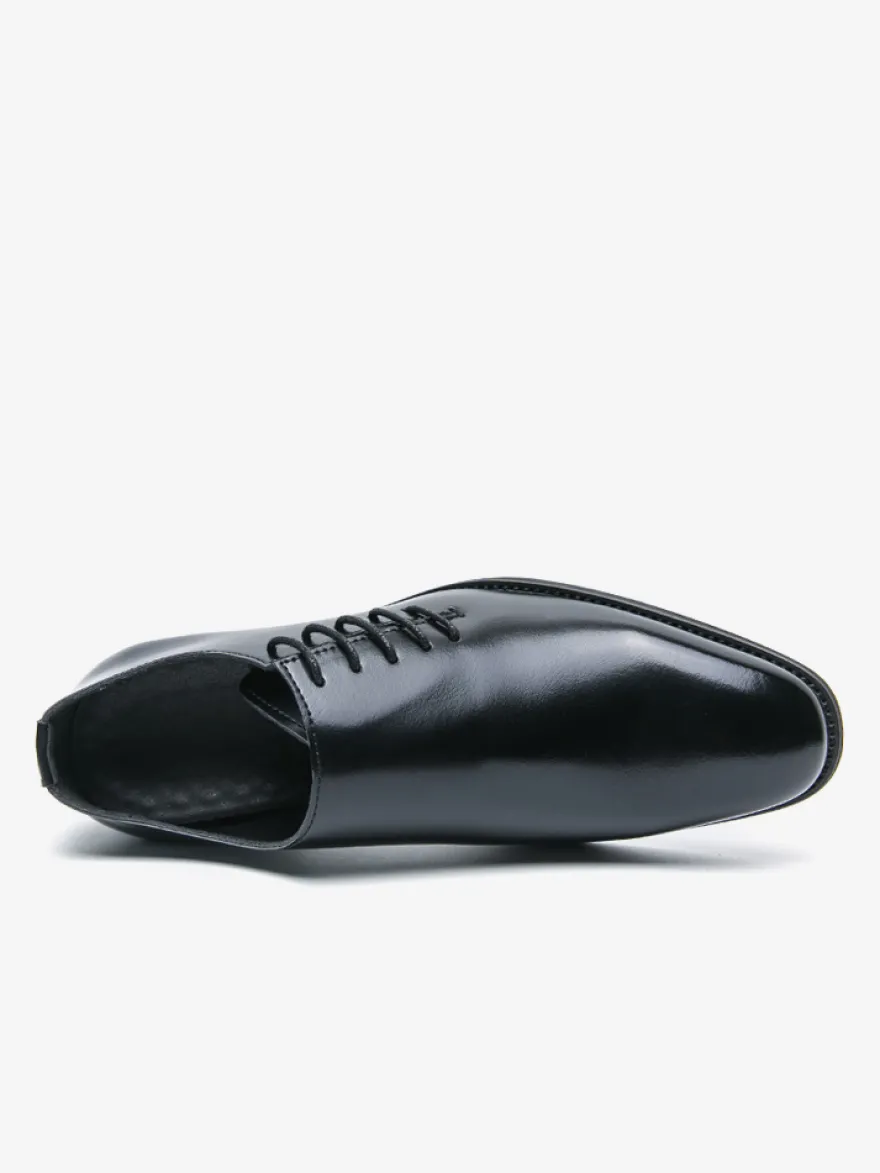 Mocassins à enfiler pour hommes chaussures habillées pointues noires et marron style présidentiel décontracté pour le bureau