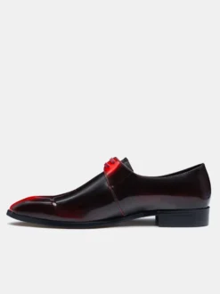 Mocassins à enfiler pour hommes chaussures de bal de fin d'année faites à la main chaussures de mariage