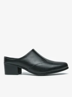 Mocassins à enfiler pour hommes chaussures à talons épais en PU