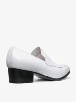 Mocassins à enfiler pour hommes chaussures habillées modernes à bout pointu en cuir de vache