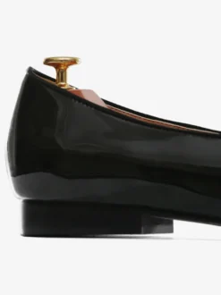 Mocassins habillés à sangle noire pour hommes Chaussures de Mariage Soirée bout rond