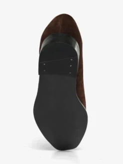Mocassins Homme avec Bout Rond en Cuir Synthétique avec Franges Unicolore