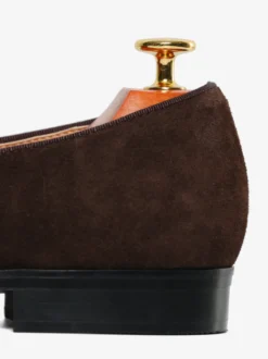 Mocassins Homme avec Bout Rond en Cuir Synthétique avec Franges Unicolore