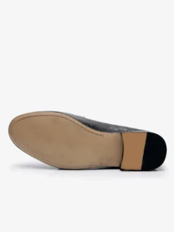 Mocassins Hommes Chaussures En Cuir À Bout Rond Mariage Formelles Derby