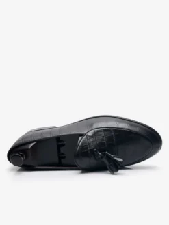 Mocassins Hommes Chaussures En Cuir À Bout Rond Mariage Formelles Derby