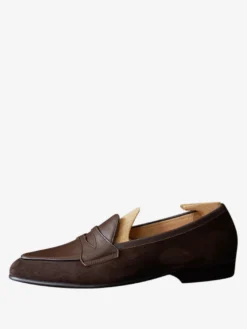 Mocassins Hommes Chaussures De Mariage De Bal Soirée En Cuir Suédé À Bout Rond