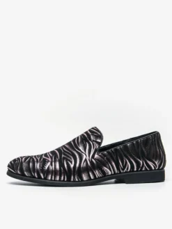 Mocassins imprimés à bout rond pour hommes chaussures décontractées