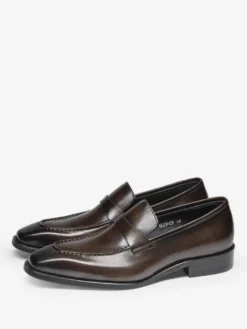 Mocassins Penny Loafer en cuir de vache pour homme
