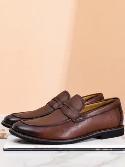 Mocassins Penny pour hommes chaussures de mariage