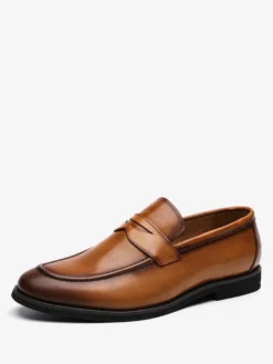 Mocassins Penny pour hommes chaussures de mariage