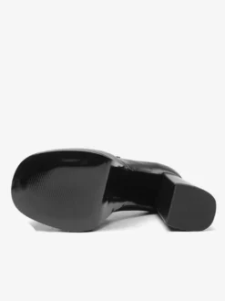 Mocassins à plateforme pour femmes escarpins à enfiler à talon épais