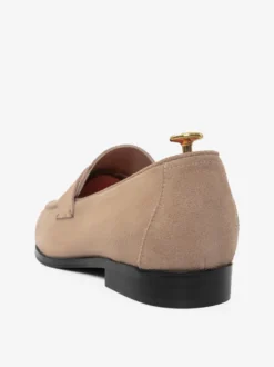 Mocassins pour hommes avec dessus en microsuède