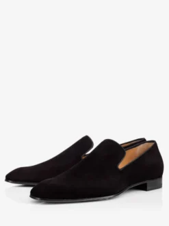 Mocassins pour hommes en cuir suédé