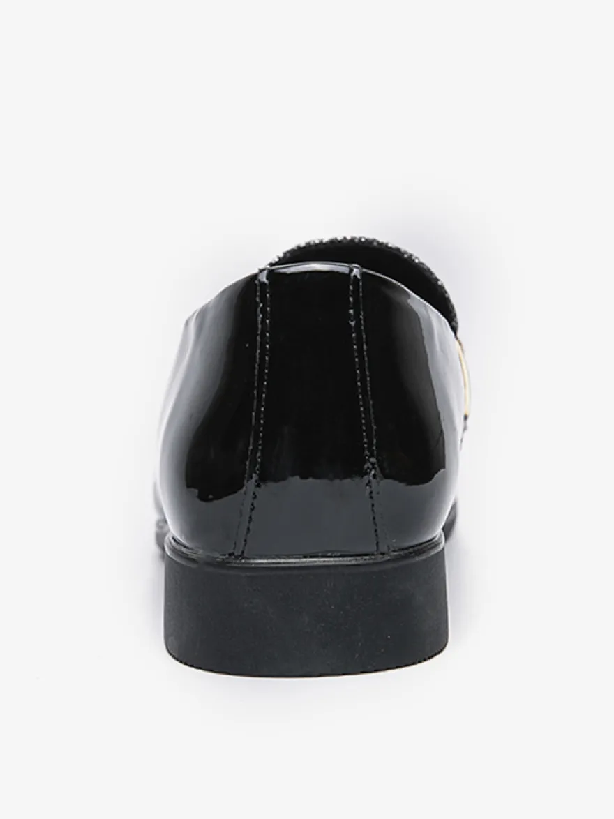 Mocassins à rivets et strass pour homme chaussures décontractées pour soirée boîte de nuit mode