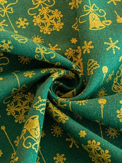 Nappe Costumes De Vacances De Noël Polyester Noël Vert