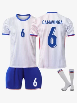 NO.7 GRIEZMANN NO.10 MBAPPÉ EURO Team Away Jersey Ensemble 3 pièces pour hommes