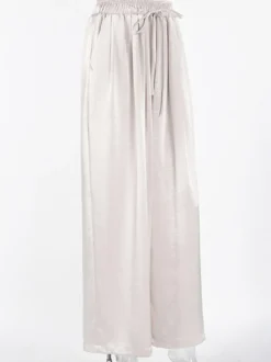 Pantalon abricot taille haute