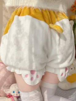 Pantalon Lolita Bloomers Lolita à volants de style ROCOCO blanc