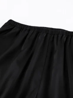 Pantalon noir taille haute