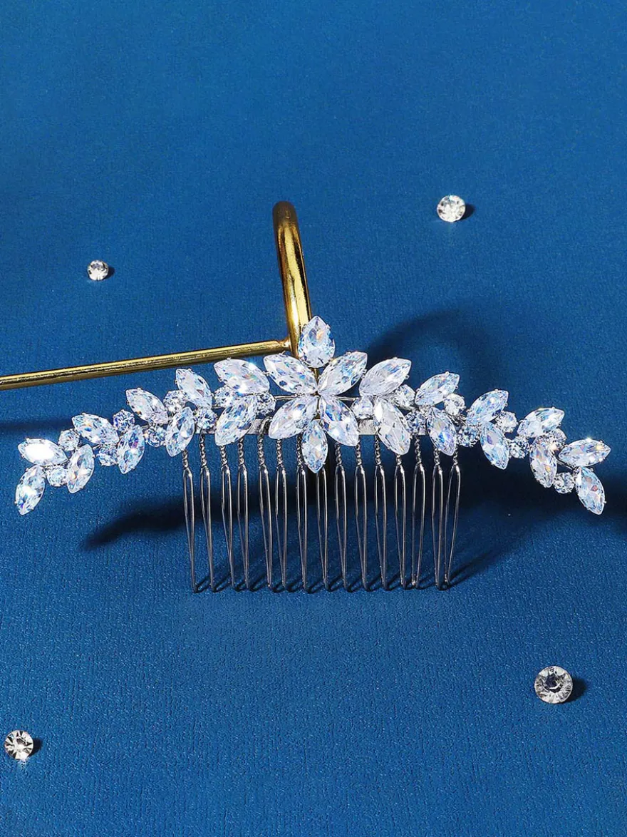 Peigne de mariage Accessoires de cheveux de mariée en métal