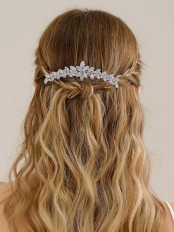 Peigne de mariage Accessoires de cheveux de mariée en métal