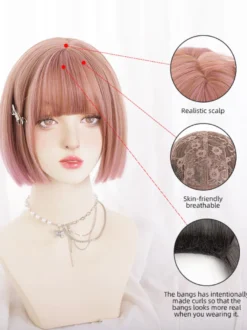 Perruque Lolita Sweet As Image Accessoires Lolita en fibre longue résistante à la chaleur