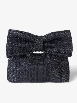 Pochette en paille avec nœud pour les vacances petit sac pour femme 2026