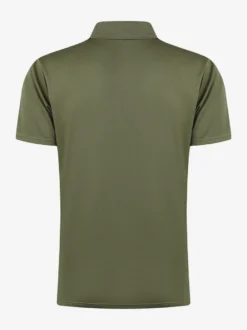 Polo pour homme à col rabattu et manches courtes avec fermeture éclair et coupe classique
