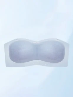 Protège-tétons invisibles en silicone coussinets adhésifs pour soutien-gorge avec surface antidérapante