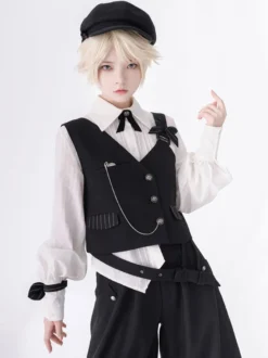 【Pré-vente】 Chemise Lolita chemisier à manches longues gothique Lolita