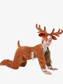 Pyjama Onesie Kigurumi Halloween Animal Combinaison en polyester pour enfant Chapeau