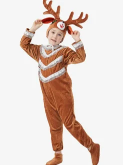 Pyjama Onesie Kigurumi Halloween Animal Combinaison en polyester pour enfant Chapeau