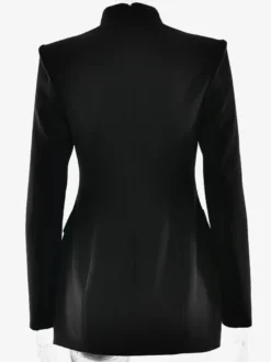 Robe blazer mini cintrée à boutons structurée et moderne collection 2026