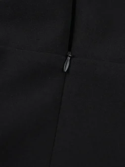 Robe Coquette à nœud pour femme - Robe mini bustier en forme de cœur - Idéale pour une fête d'anniversaire d'été 2026