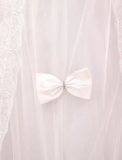 Robe de mariée princesse bustier décoré des pailletes laçage sur dos