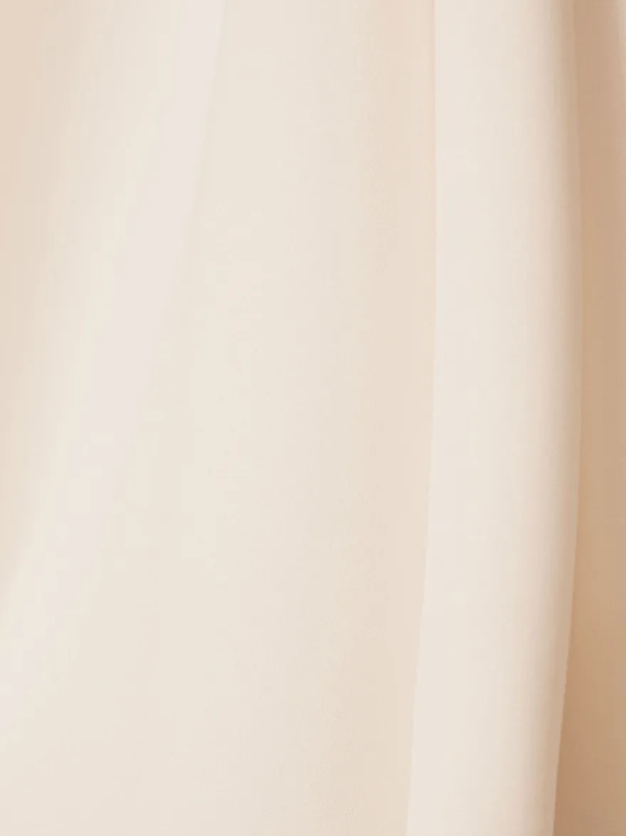 Robe de mariée sirène à bretelle boutonnée sur dos à traîne