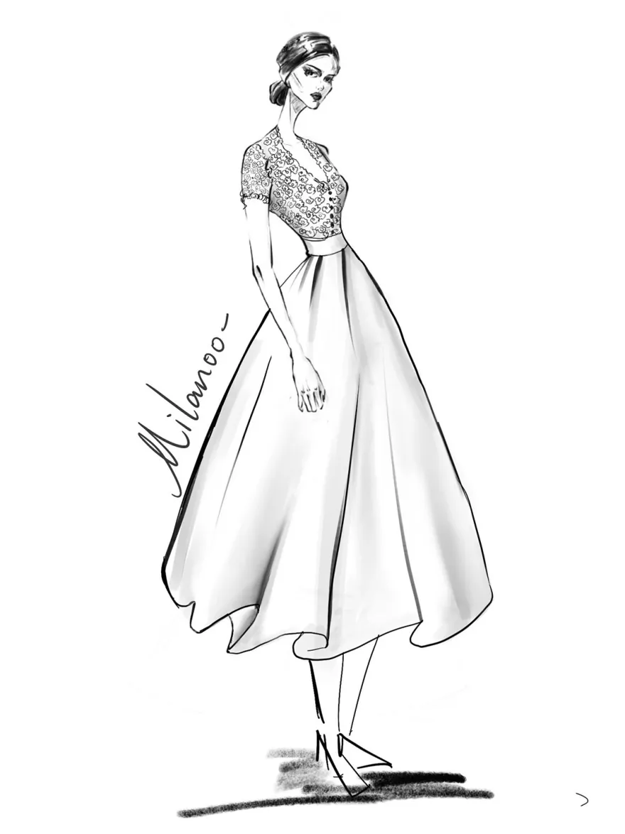 Robe de mariée vintage robe de mariée civile courte col V manche courte haut en dentelle jupe en satin