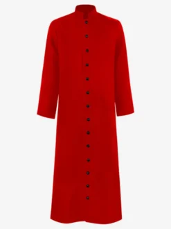 Robe De Moine Médiévale Rétro Manches Longues Magicien Vêtements D'Église De Prêtre Bourgogne