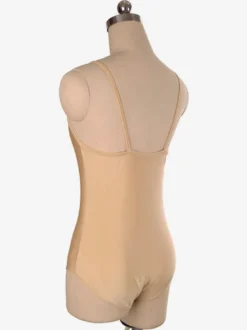 Robe de patinage Costumes de danse polyester nude