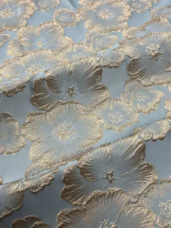 Robe de soirée trapèze bustier jacquard longueur cheville