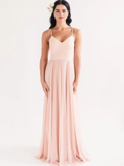 Robe de soirée trapèze col en cœur longueur au sol sans manches fermeture éclair en mousseline de soie robes de soirée formelles