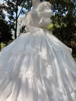 Robe Lolita douce Robe Lolita à manches courtes en polyester