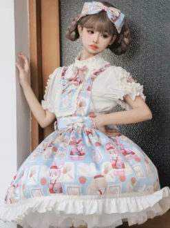 Robe Mignonne Lolita sans manches