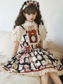 Robe Mignonne Lolita sans manches