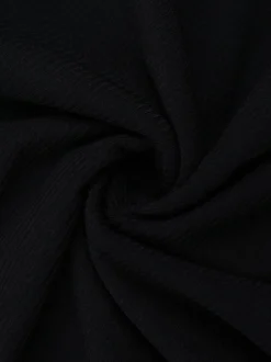 Robe mini en dentelle froncée pour femme - Robe moulante noire à épaules dénudées - Idéale pour les soirées en club du printemps 2026